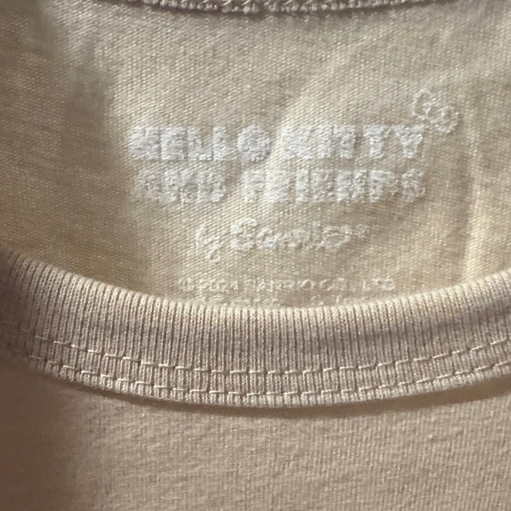 You will get 2PCS of Size Large (10/12) Hello Kitty Beige T-Shirt - Picture 3 of 3
